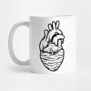 Drowning in my own heart Mug